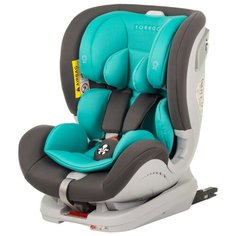 Автокресло группа 0/1/2 (до 25 кг) TOREGO Drive Isofix, серый/бирюзовый