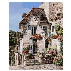Белоснежка Картина по номерам "Франция.Ракамадур" 40х50 см (212-AB)