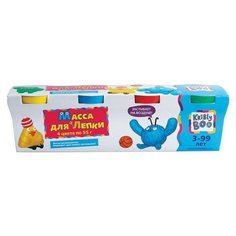Масса для лепки Kribly Boo 4 цвета по 55 г (53456)