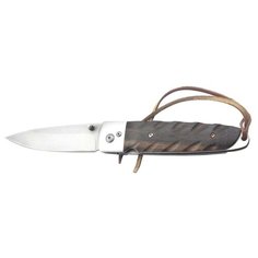 Нож складной STINGER FK-W018 темно-коричневый