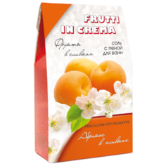Северная жемчужина Соль для ванн Frutti in Crema Абрикос в сливках 500 г