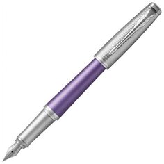 PARKER перьевая ручка Urban Premium F311, синий цвет чернил