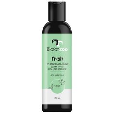 Шампунь -кондиционер Biofan Zoo универсальный с маслом жожоба Fresh, 250 мл