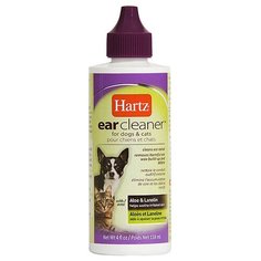 Лосьон Hartz для очищения ушей для кошек и собак