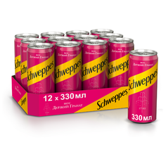 Тоник Schweppes Гранат, 0.33 л, 12 шт.