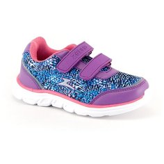 Кроссовки Зебра размер 32, фиолетовый/синий