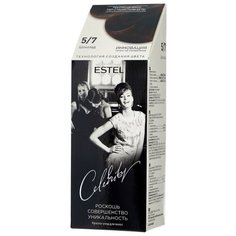 ESTEL Celebrity краска-уход для волос, 5/7 шоколад