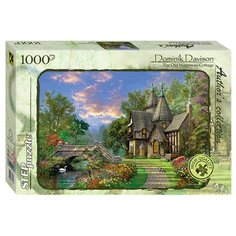 Пазл Step puzzle Авторская коллекция Коттедж у старинного моста (79532), 1000 дет.