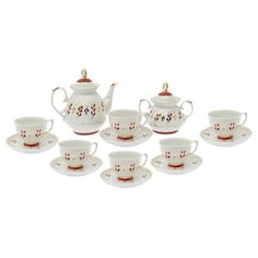 Чайный сервиз Добрушский фарфоровый завод Мария (Ритм) 14 предметов