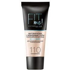 Maybelline Тональный крем Fit Me, 30 мл, оттенок: 110 Слоновая Кость
