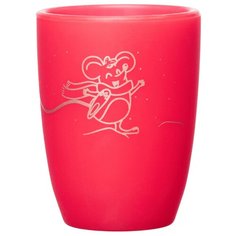 Pumf Стакан Мышь-топотун (0105) 350 мл красный