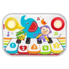 Интерактивная развивающая игрушка Fisher-Price Музыкальный коврик для кроватки с технологией Smart Stages