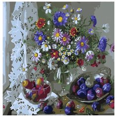 Color Kit Картина по номерам "Натюрморт у окна" 40х40 см (CF027)