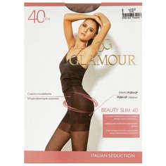 Колготки Glamour Beauty Slim 40 den, размер 5-XL, miele