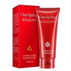 One Spring пенка для умывания с гранатом, 100 г