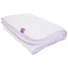 Одеяло Kupu-Kupu Stop Allergy Classik, легкое, 200 х 220 см (белый с сиреневым кантом)