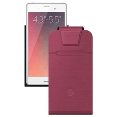 Чехол универсальный Deppa Flip Fold M красный