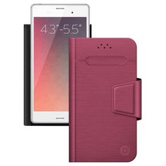 Чехол универсальный Deppa Wallet Fold M красный