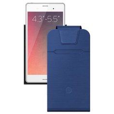 Чехол универсальный Deppa Flip Fold M синий