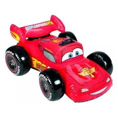 Надувная машина Intex Ride On Тачки 57516 красный/черный