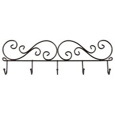 Вешалка ЗМИ Кружева 5 (ВН 276) медный антик