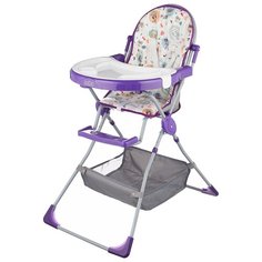 Стульчик для кормления Selby SH-252 совы фиолетовый