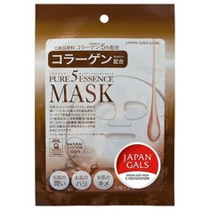 Japan Gals маска Pure 5 Essence с коллагеном