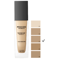 Provoc Тональный флюид Checkmatte Foundation, 30 мл, оттенок: 23