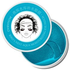 Minabao Гидрогелевые патчи с экстрактом ласточкиного гнезда Birds Nest Aqua Moisturizing Eye Patch (60 шт.)