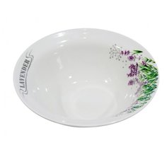 Добрушский фарфоровый завод Миска Идиллия Лаванда 550 мл белый