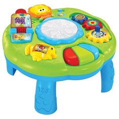 Развивающая игрушка Жирафики Столик зеленый/голубой