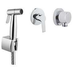 Смеситель для биде VitrA Solid S A49226EXP однорычажный встраиваемый лейка в комплекте хром