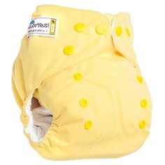 GlorYes! подгузники Classic (3-15 кг) 1 шт. нежно-желтый