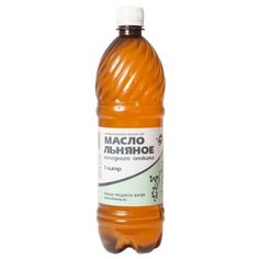 Образ Жизни Масло льняное, пластиковая бутылка 1 л
