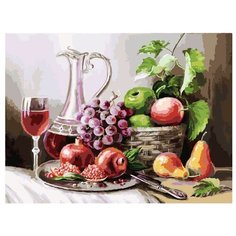 Белоснежка Картина по номерам "Натюрморт с фруктами" 30х40 см (129-AS)