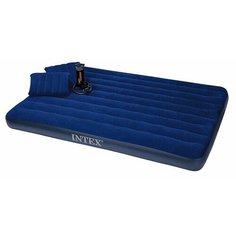 Надувной матрас Intex Classic Downy Bed (68765) синий