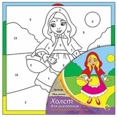 Рыжий кот Картина по номерам "Моя сказка" 15х15 см (Х-0306)