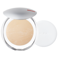Pupa Luminys пудра компактная запеченная Silky Baked Face Powder 04 champagne