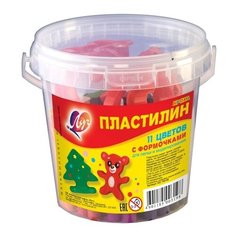 Пластилин Луч Кроха 11 цветов (12С784-08)