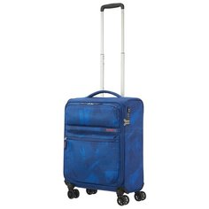 Чемодан American Tourister Matchup Camo 42 л, синий