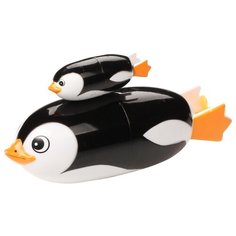 Игрушка для ванной BertToys Пингвиненок Мими черно-белый