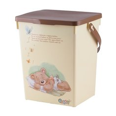 Контейнер для подгузников Polly ПОЛИМЕРБЫТ бежевый