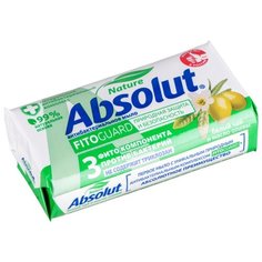 Мыло кусковое Absolut Fitoguard Белый чай и масло оливы, 90 г