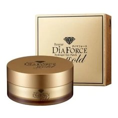 Rearar DiaForce Гидрогелевые патчи для кожи вокруг глаз с золотом Hydrogel Eye Patch Gold (60 шт.)