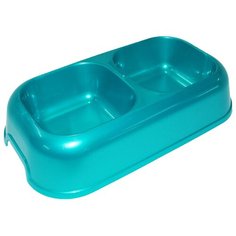 Миска Homepet двойная 4534391 350 мл в ассортименте