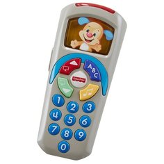 Интерактивная развивающая игрушка Fisher-Price Смейся и учись. Пульт Ученого Щенка серый
