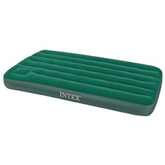 Надувной матрас Intex Downy Bed (66927) зеленый