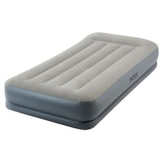 Надувная кровать Intex Mid Rice Airbed (64116) светло-темно-серый