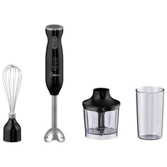 Погружной блендер Midea MC-BL501, черный