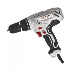 Сетевая дрель-шуруповерт СТАВР ДШС-10/450 450 Вт 35 Н·м серый/черный